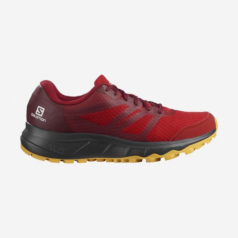 Chaussures De Trail Running Salomon Homme Rouge - Salomon TRAILSTER 2 - France (6792-TKLQH)